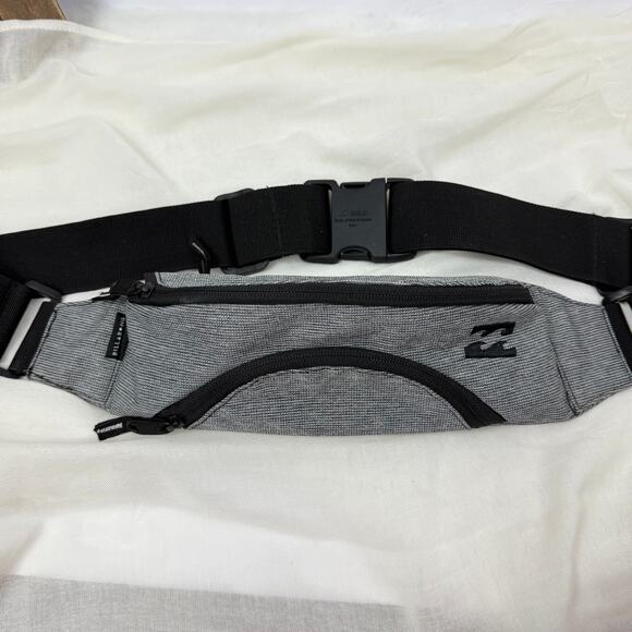 Billabong Fanny Pack Belt Bag‎ Gray Black - Picture 1 of 4